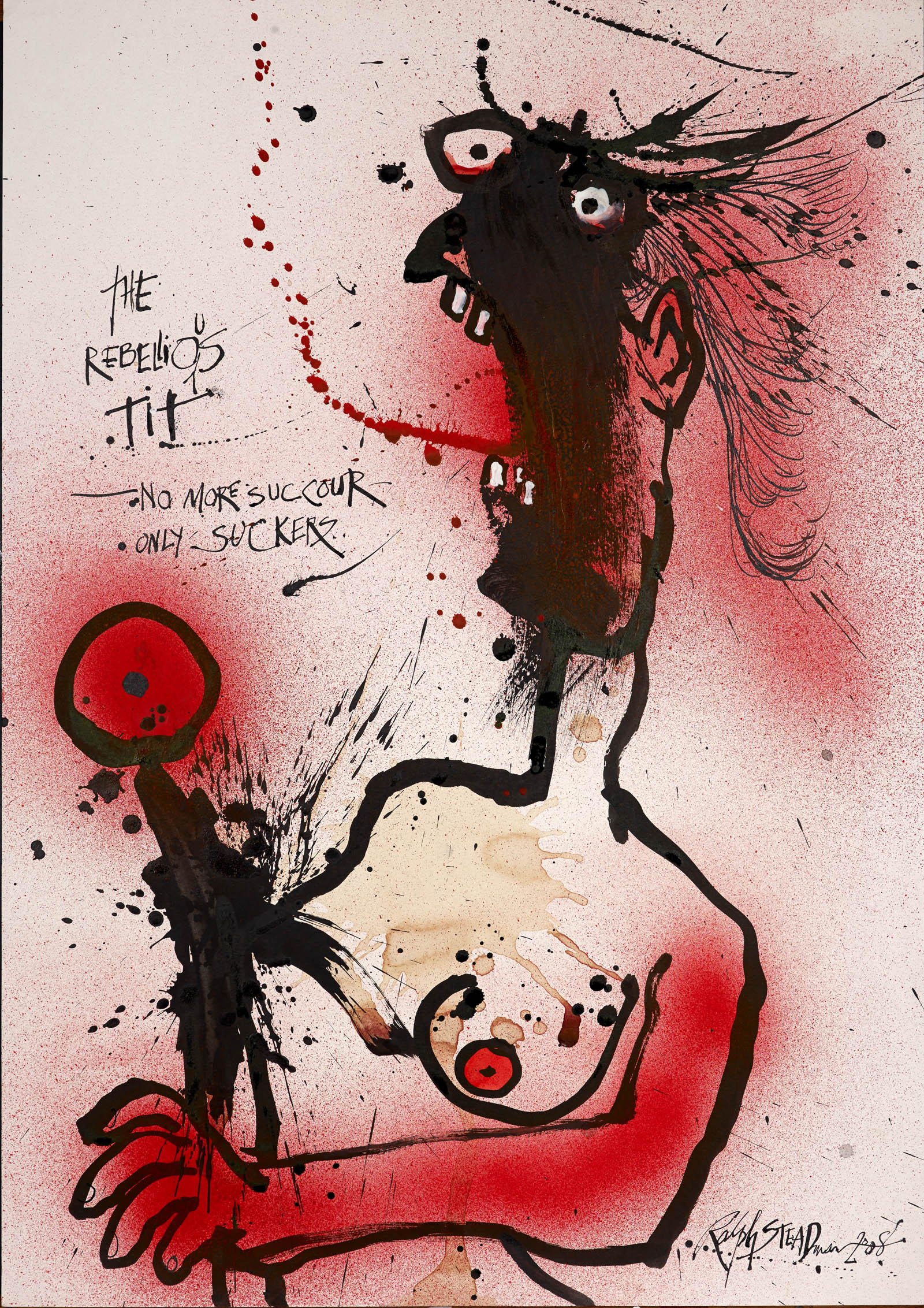 Ralph Steadman, Social Commentary