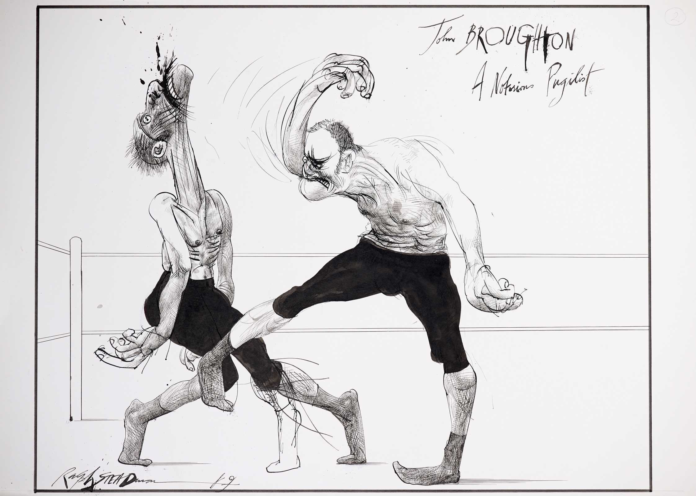 Ralph Steadman's collaboration with Will Self