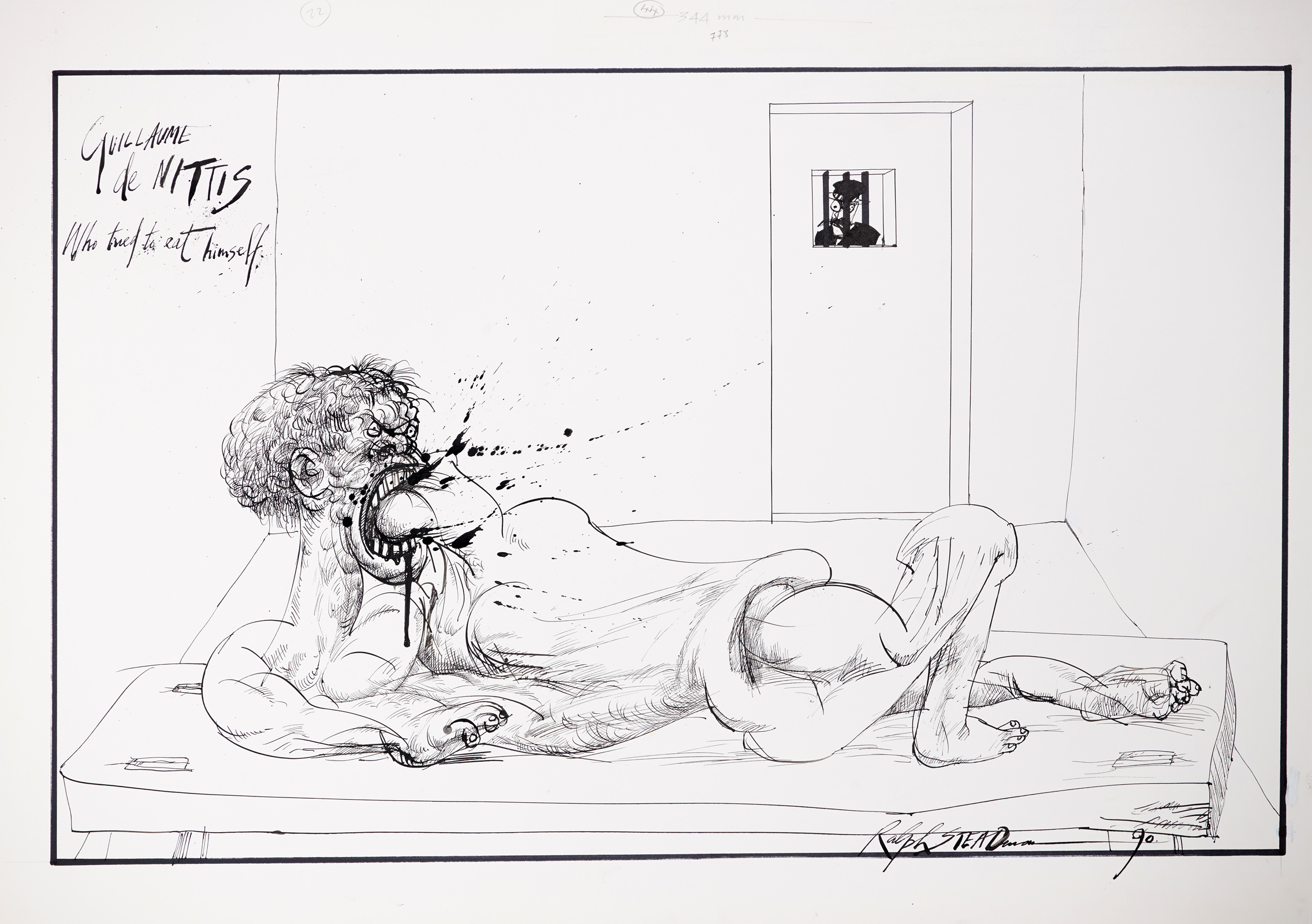 Ralph Steadman's collaboration with Will Self