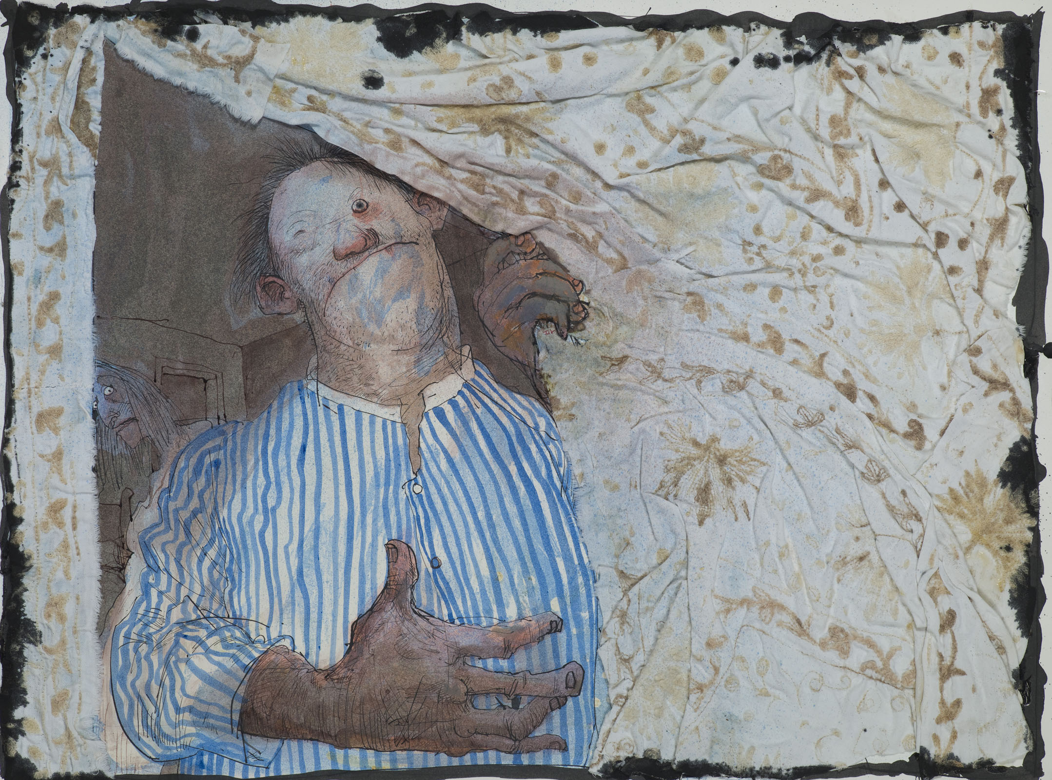 Ralph Steadman's illustrated version of Roald Dahl's Mildenhall Treasure