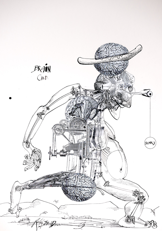 Ralph Steadman's illustrated Devil's Dictionary