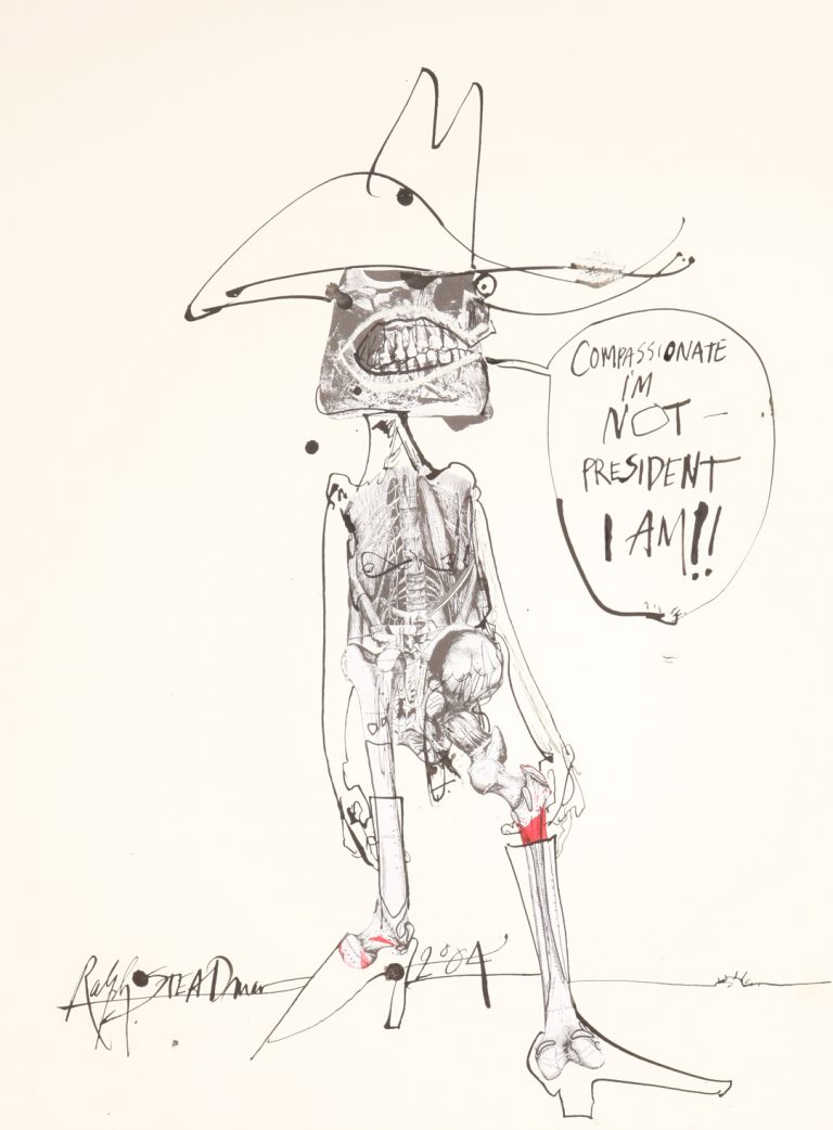 Ralph Steadman's collection of American Presidents