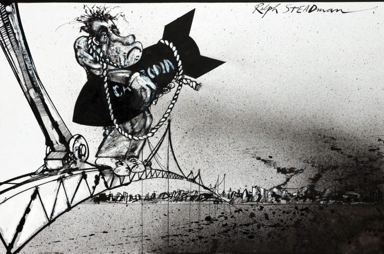Ralph Steadman's collection of American Presidents