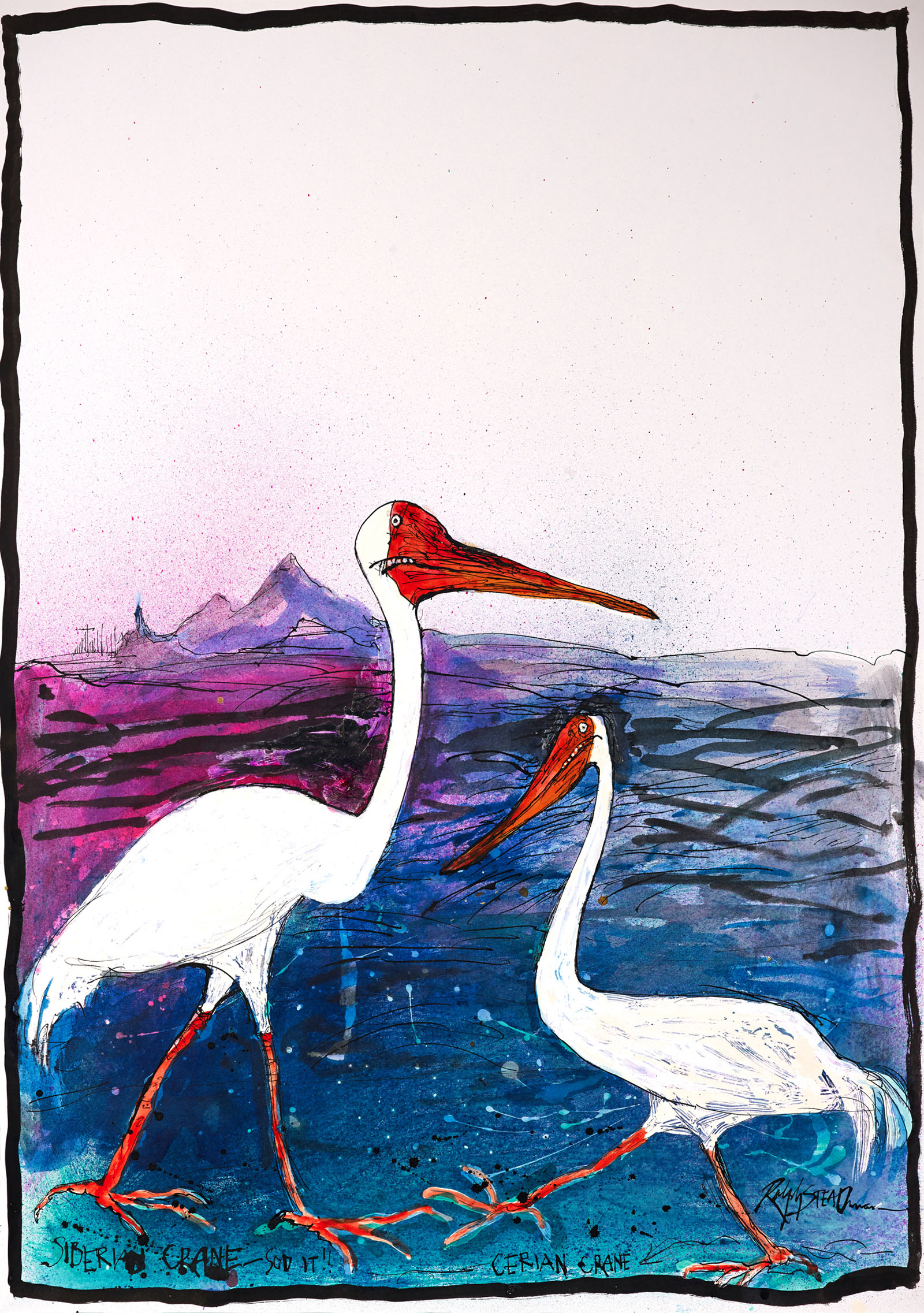 Ralph Steadman's Nextinction Collection 